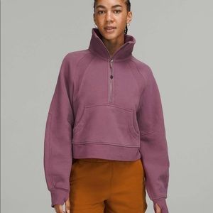 NWOT Lululemon Funnel Neck Half-Zip